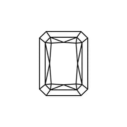 Radiant stone shape